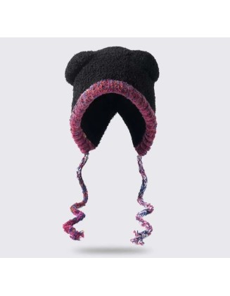 Winter Warm Windproof Knitted Ear-Protecting Hat
