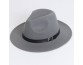 Solid-Color Felt Hat – British Vintage Flat-Brim Gentleman Fedora