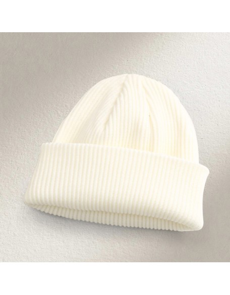 Fashionable, Versatile, Solid-Color Warm Knit Beanie