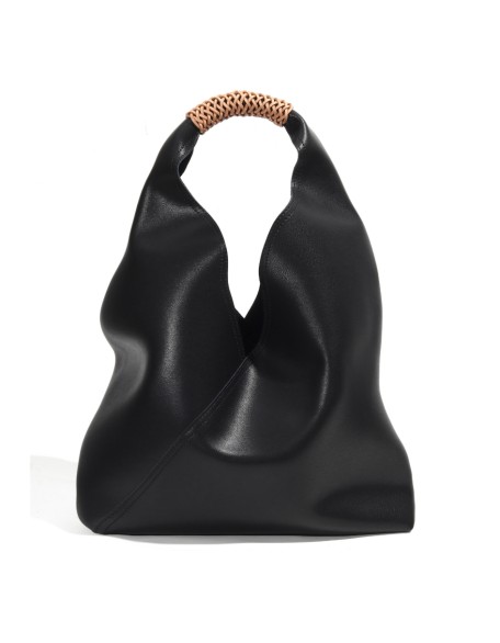 Large-Capacity Niche Luxury Genuine Leather Tote Bag for Women