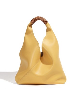 Large-Capacity Niche Luxury Genuine Leather Tote Bag for Women