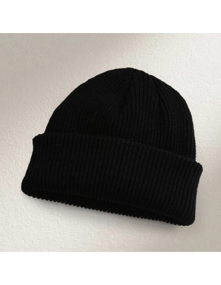 Fashionable, Versatile, Solid-Color Warm Knit Beanie