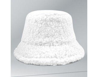 Embroidered, Face-Slimming, Versatile & Fleece-Lined Warm Bucket Hat